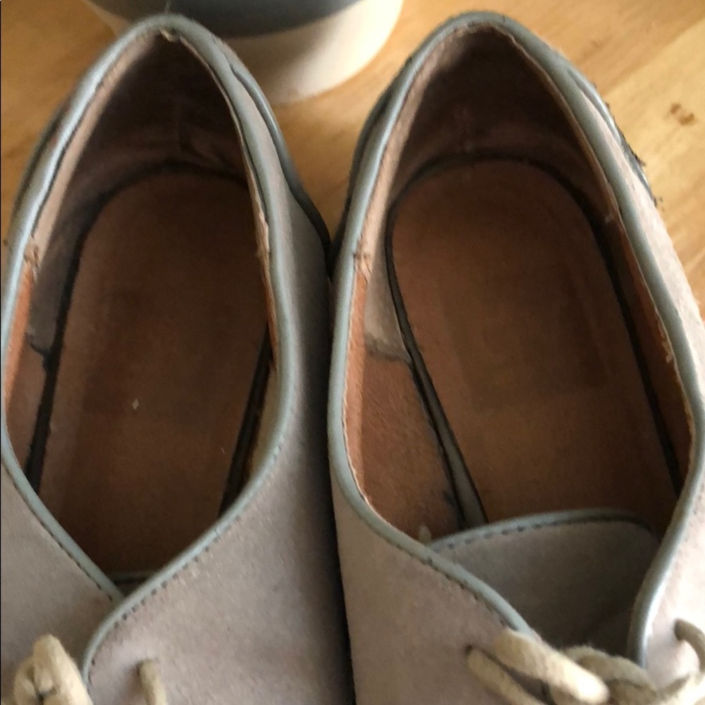 🏖Pre owned used DV Nordstrom nude suede flats - Picture 5 of 8